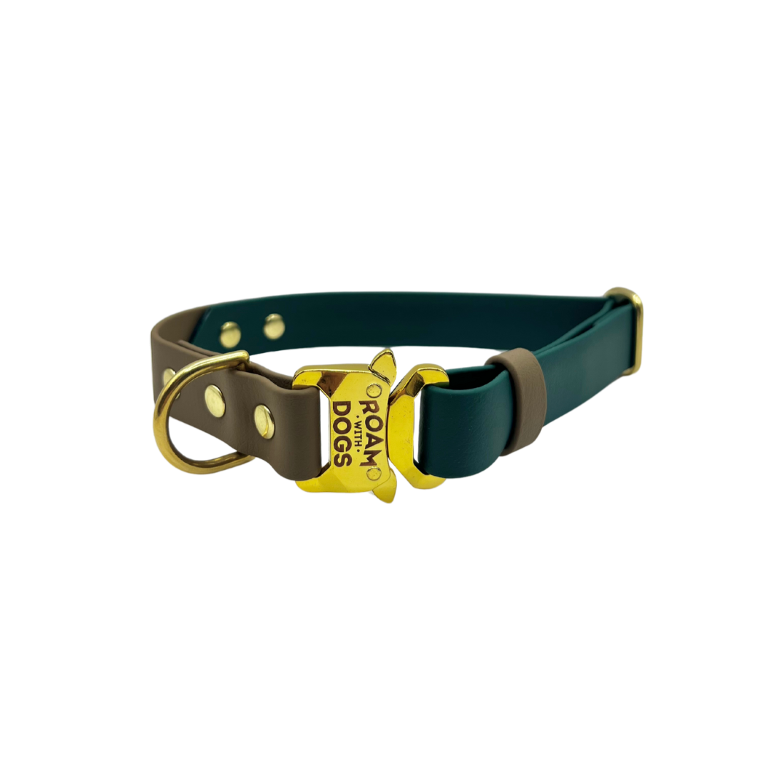 Clip Buckle Collar - Two Toned
