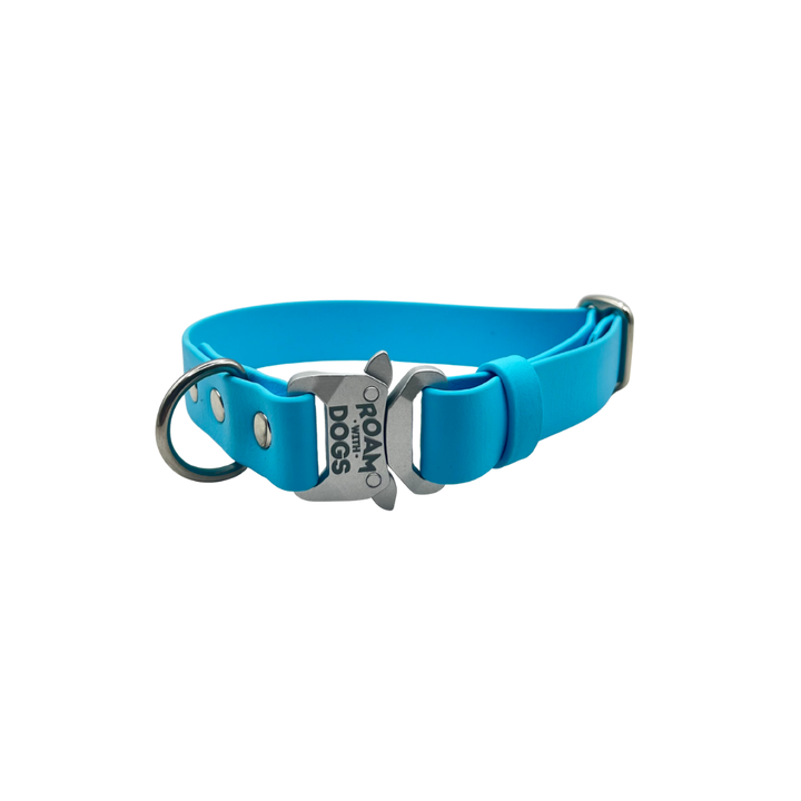 Clip Buckle Collar - Light Blue