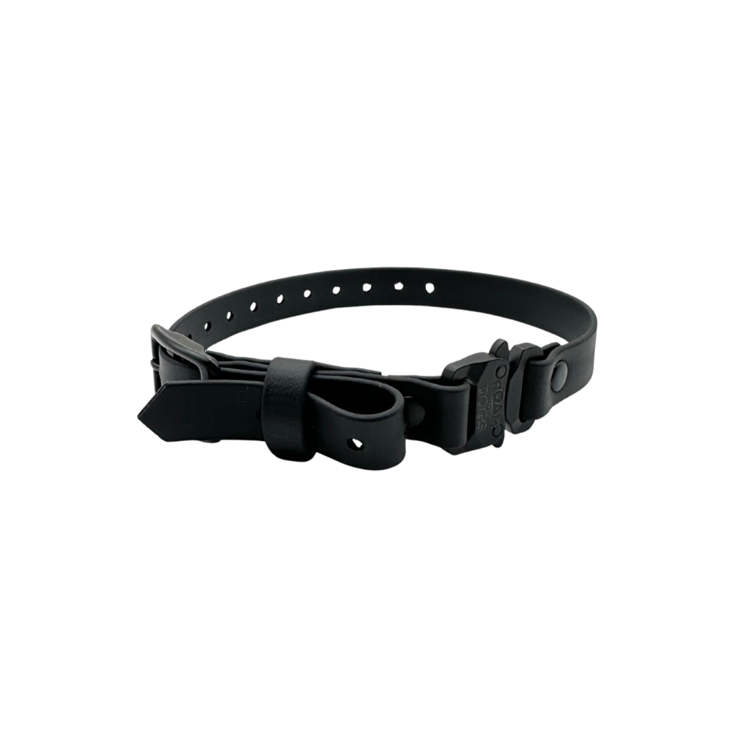 E Collar Strap - Black