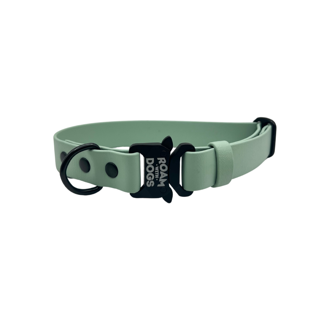 Clip Buckle Collar - Sage