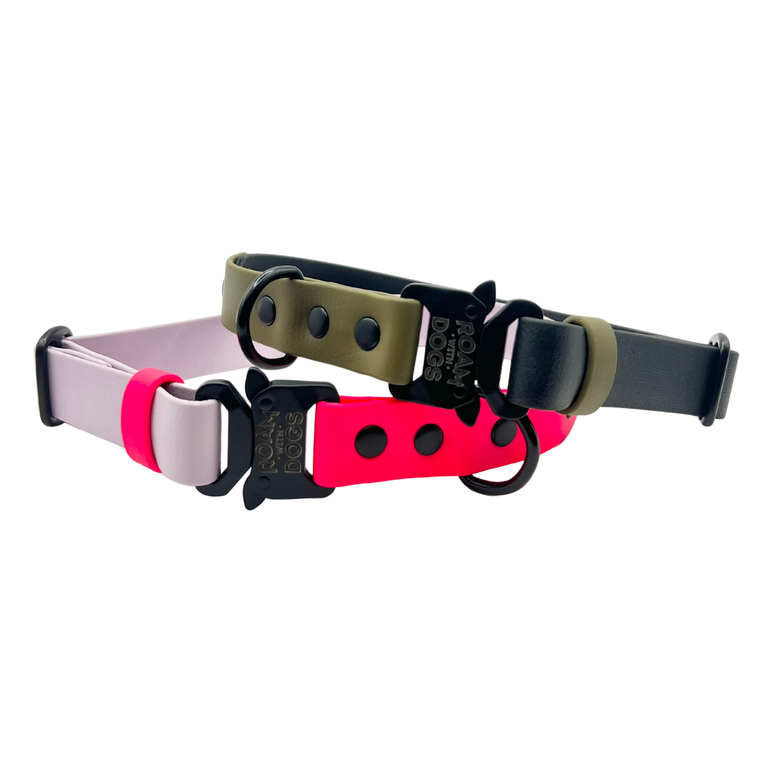 Clip Buckle Collar - Two Toned
