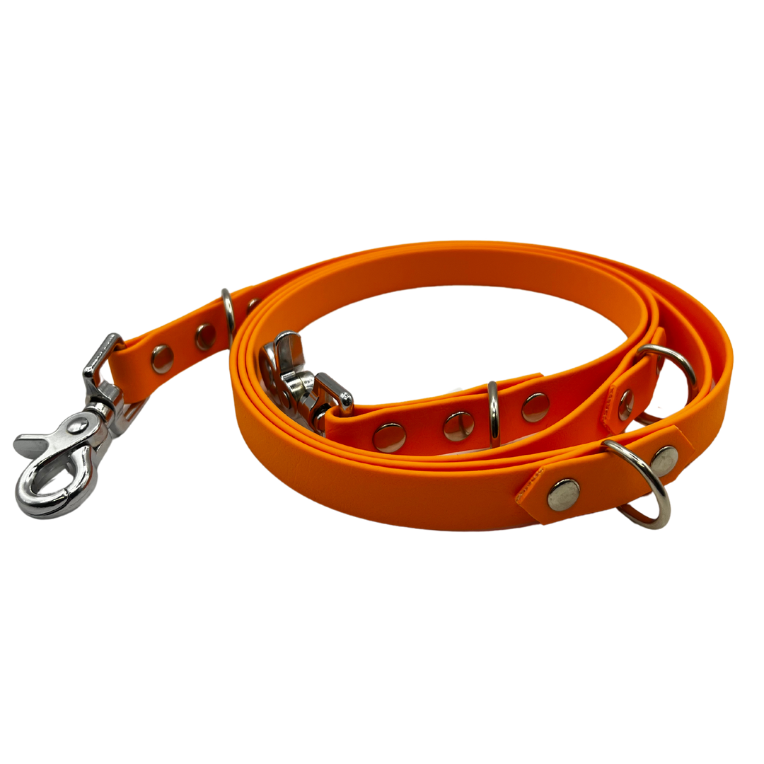 Multi-Clip Leash - Mandarin