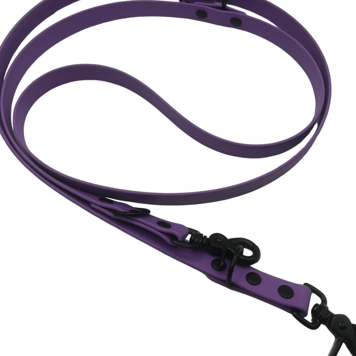 Multi-Clip Leash - Orchid Amethyst
