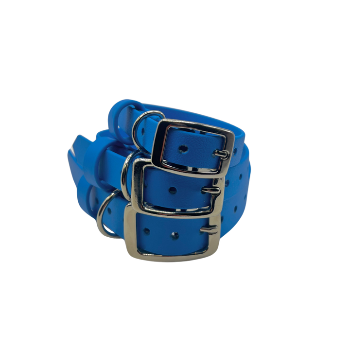 Belt Buckle Collar - Sky